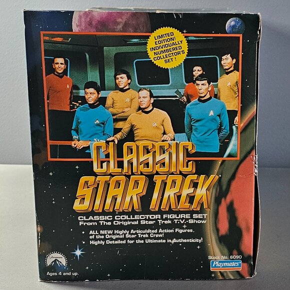 Star Trek Classic Collector Figure Set, Numbered Limited Edition 1993 - Picture 3 of 8